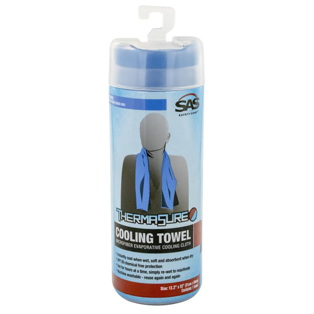 SAS ThermaSure Microfiber Cooling Towel - Blue