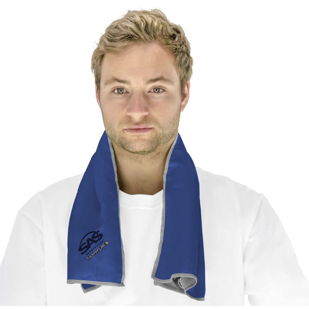 SAS ThermaSure Microfiber Cooling Towel - Blue