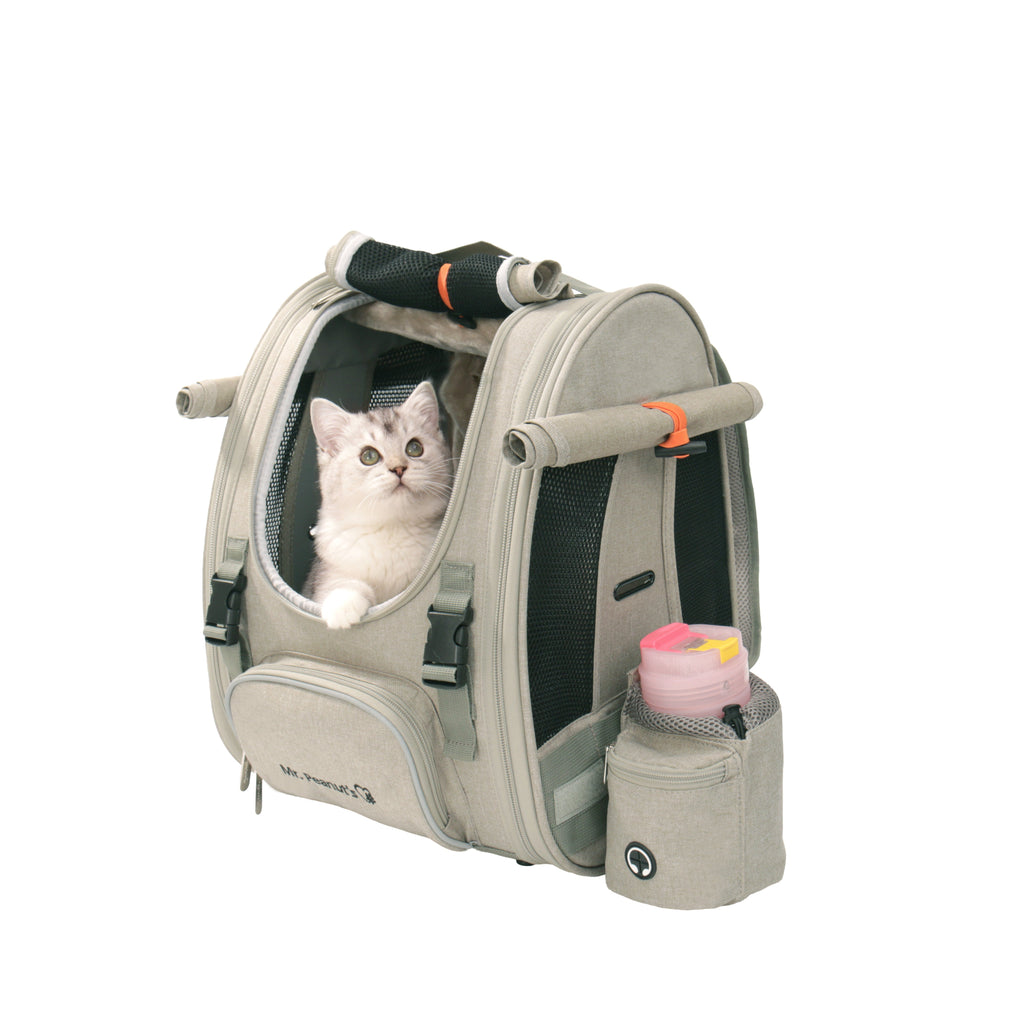 Mr. Peanut’s Northstar Sierra Adventure Pet FrontPack/Backpack – Airline Compliant Cat, Puppy & Bunny Carrier