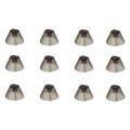 12 Counts GN Resound Sure Fit Hearing Aid Tulip Domes For Standard Receiver BTE Hearing Amplifier With Carry Case