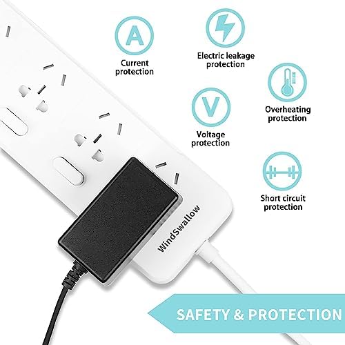 12V AC Adapter Power for Williams Legato Plus 88-Keys Digital Piano Keyboard Power Supply Cord Charger