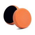 Lake Country Smooth Cutback DA Foam Light Cutting Pad - 3.5", Orange (2 pack)