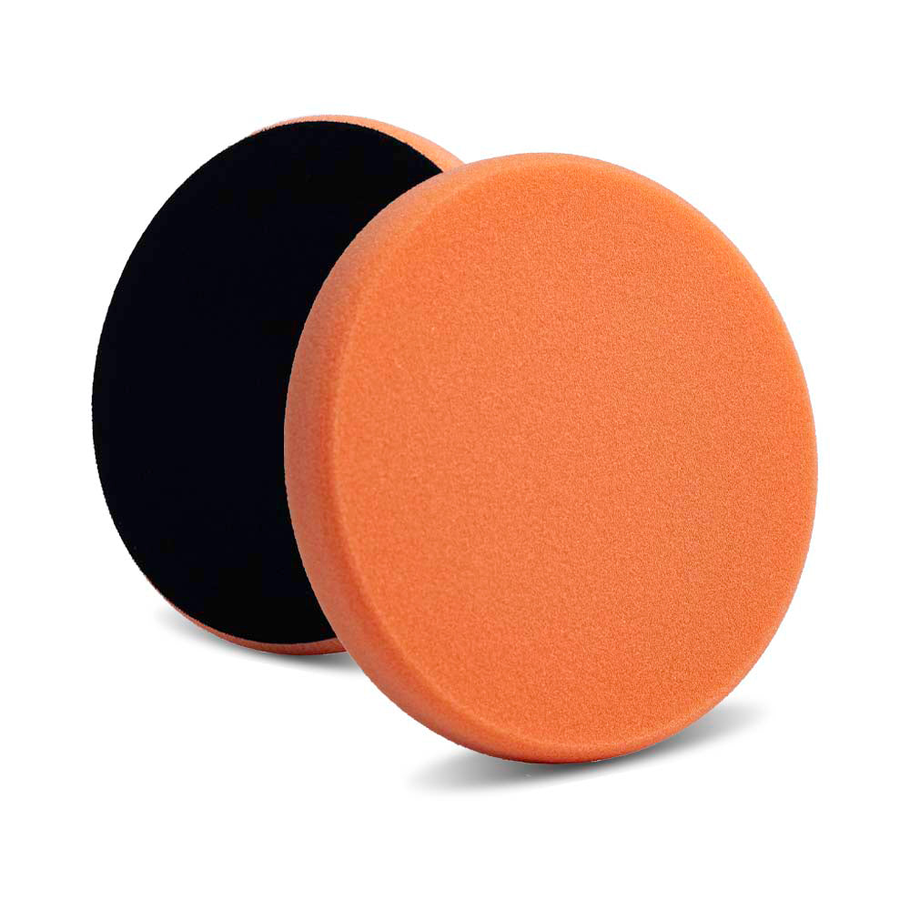Lake Country Smooth Cutback DA Foam Light Cutting Pad - 6.5", Orange
