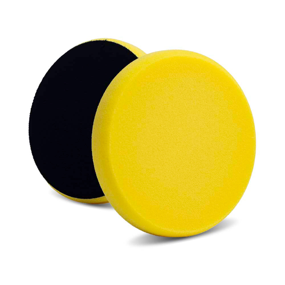 Lake Country Smooth Cutback DA Foam Cutting Pad - 5.5", Yellow