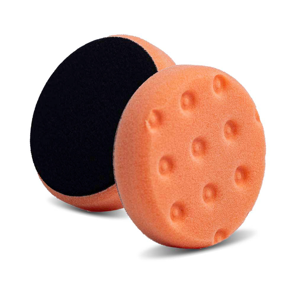 Lake Country CCS Cutback DA Foam Light Cutting Pad - 3.5", Orange (2 pack)