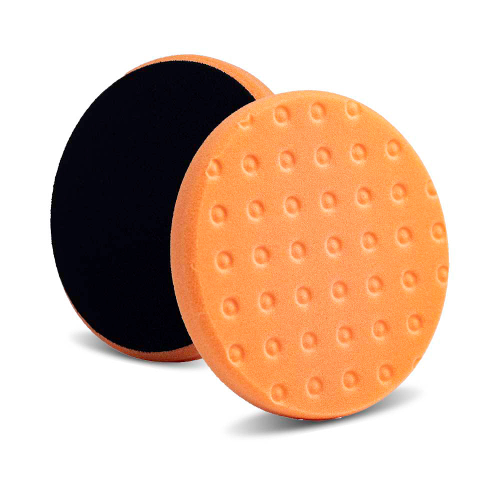 Lake Country CCS Cutback DA Foam Light Cutting Pad - 6.5", Orange