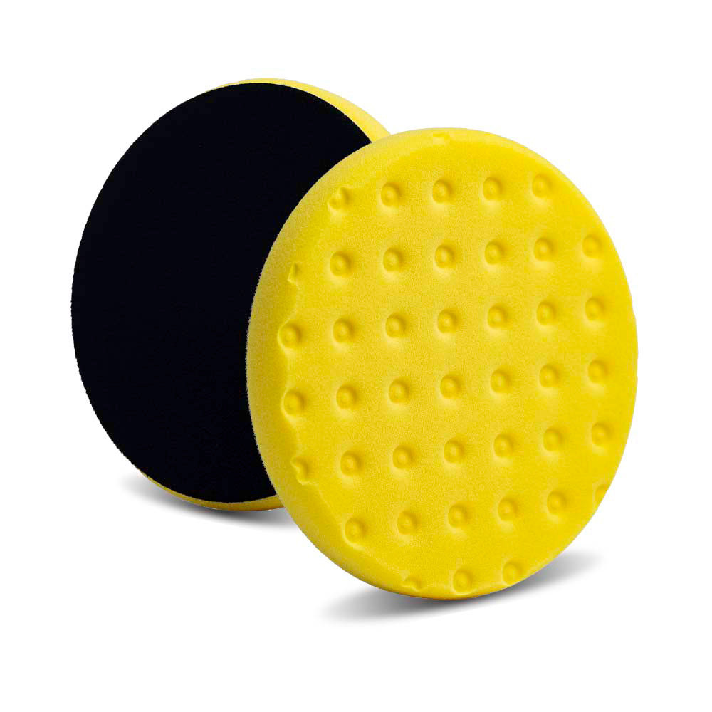 Lake Country CCS Cutback DA Foam Cutting Pad - 6.5", Yellow