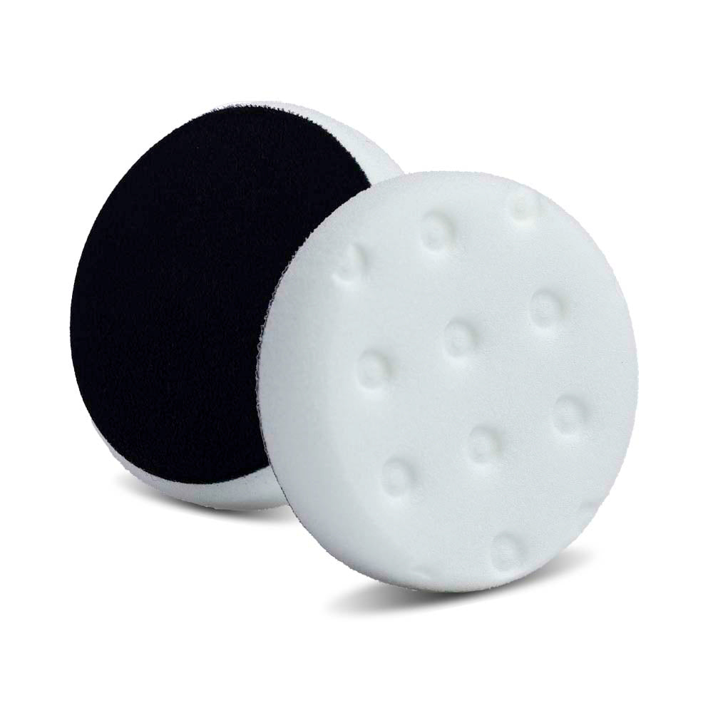 Lake Country CCS Cutback DA Foam Heavy Polishing Pad - 3.5", White (2 pack)