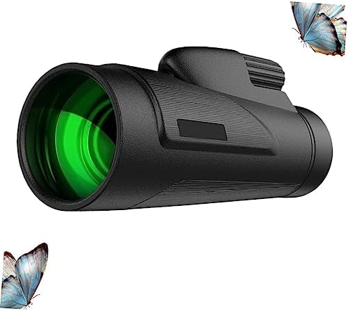 12x50 Single-Tube Telescope Compact for Travel Tripod Phone Stand for Bird Watching