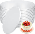 12 PCS Cake Drums 14 Inch, Cake Boards 14 Inch, 14 Inch Cake Drum, Cake Boards 14 Inch Round, Cake Drum 14 Inch Round, 1/2" Thick Cardboard, Sturdy Cake Base, Food Grade Cake Rounds, Base para Pastel