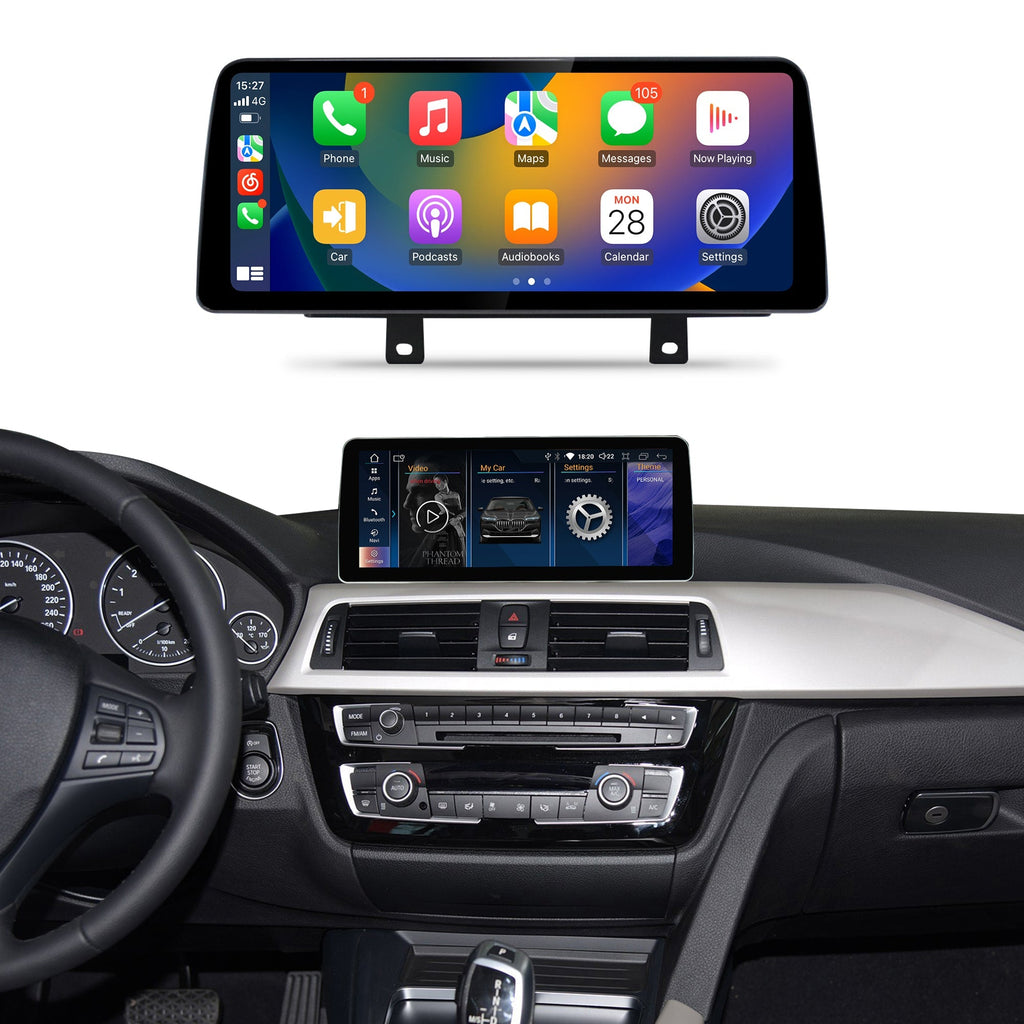 12.3" 3/4 Series F30 F36 2013-2020 BMW Android Screen | Wireless Carplay | 1920*720