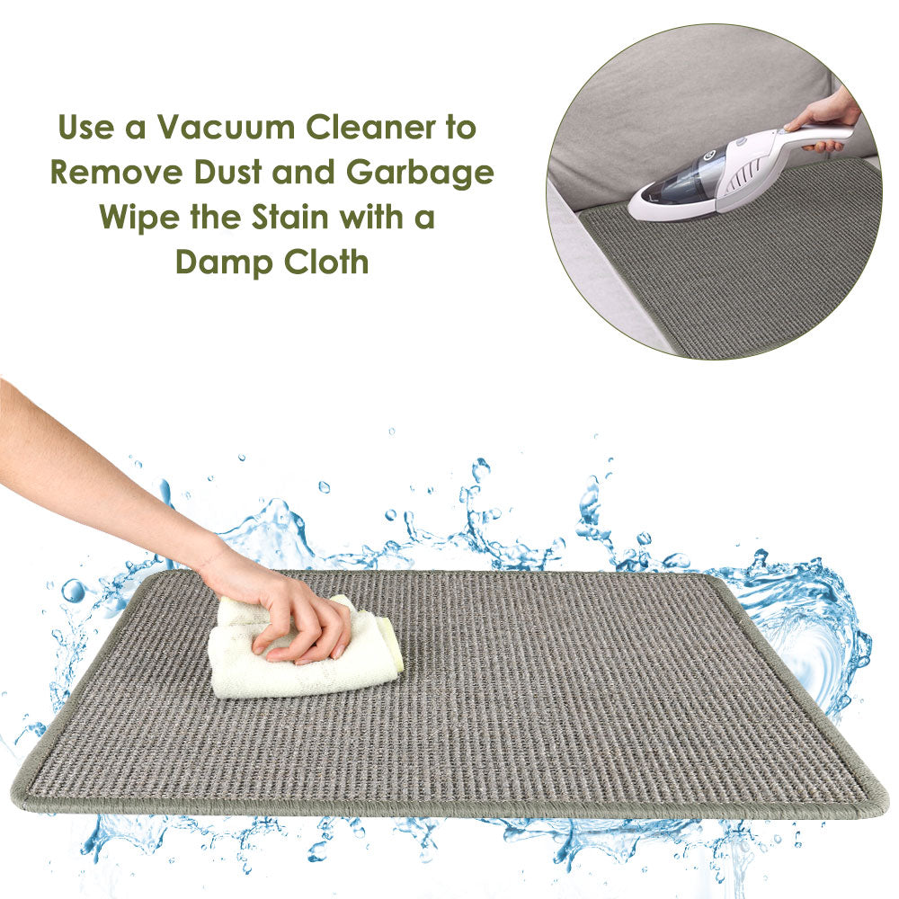 Cat Scratcher Mat - Pale Green