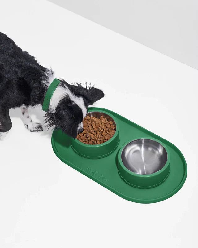 Wild One Silicon Dog Placemat (Bowls Not Included)