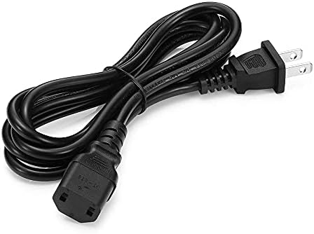10FT Power Cord Compatible with Xbox 360 Slim, Xbox One, Xbox 360 E Power Supply Brick, Sony PS4 Pro Power Cable Replacement