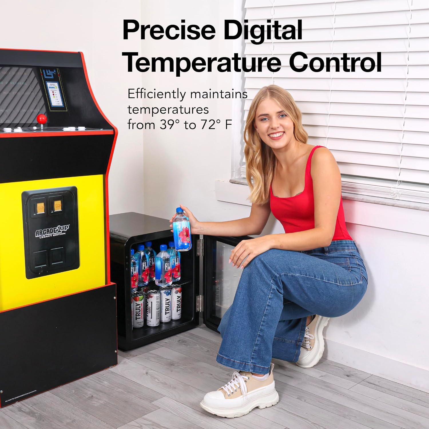 Decor 1.7 cu ft Mini Fridge