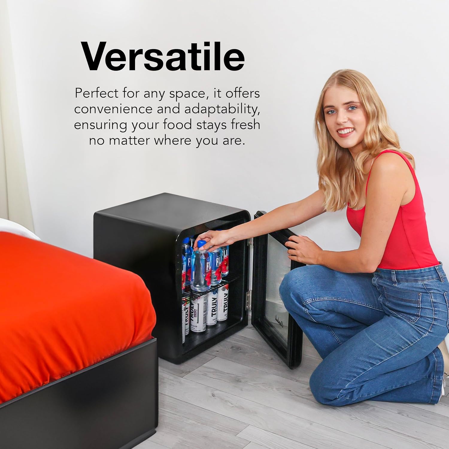 Decor 1.7 cu ft Mini Fridge