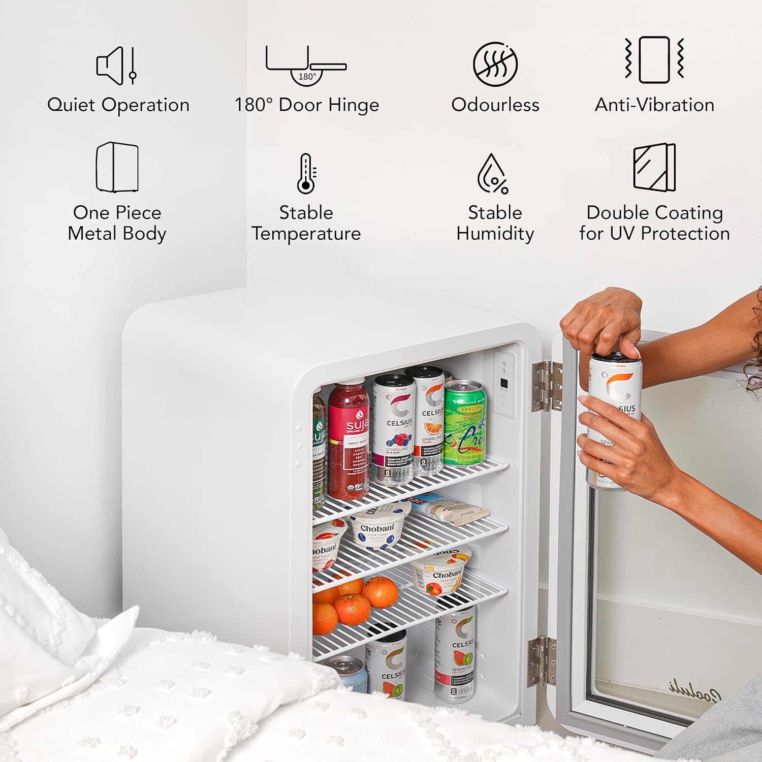 Decor 2.4 cu ft Mini Fridge