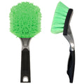 SM Arnold X-Treme Series Ultra Soft Body Brush w/ Green Nylon Bristles - 10"
