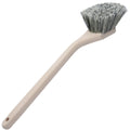 SM Arnold Angled Head Soft Body Brush w/ Salt & Pepper Polystyrene Bristles - 20"