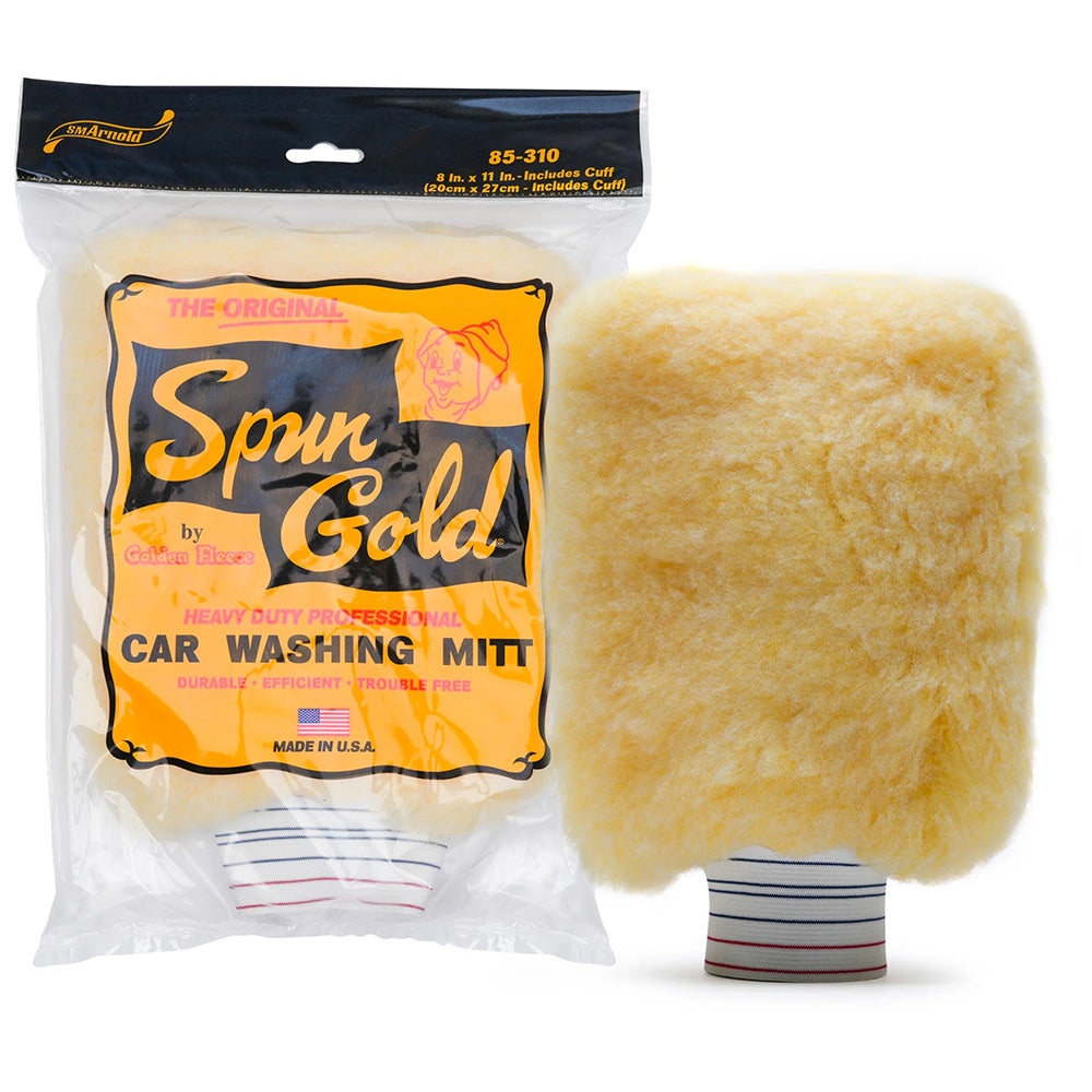 SM Arnold Spun Gold Wash Mitt