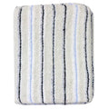 SM Arnold Wax & Polish Terry Applicator Pad - Standard, White/Stripe
