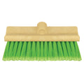 SM Arnold Bi-Level Wash Brush w/ Green Polystyrene Bristles - 10"
