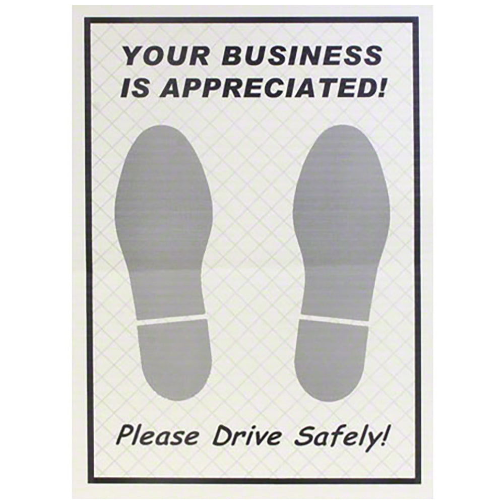 SM Arnold Premium Paper Floor Mats, 17" x 20" (box of 250)