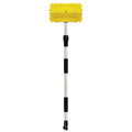 SM Arnold Bi-Level Wash Brush with Telescopic 36-60" Flow-Thru Handle and On/Off Valve