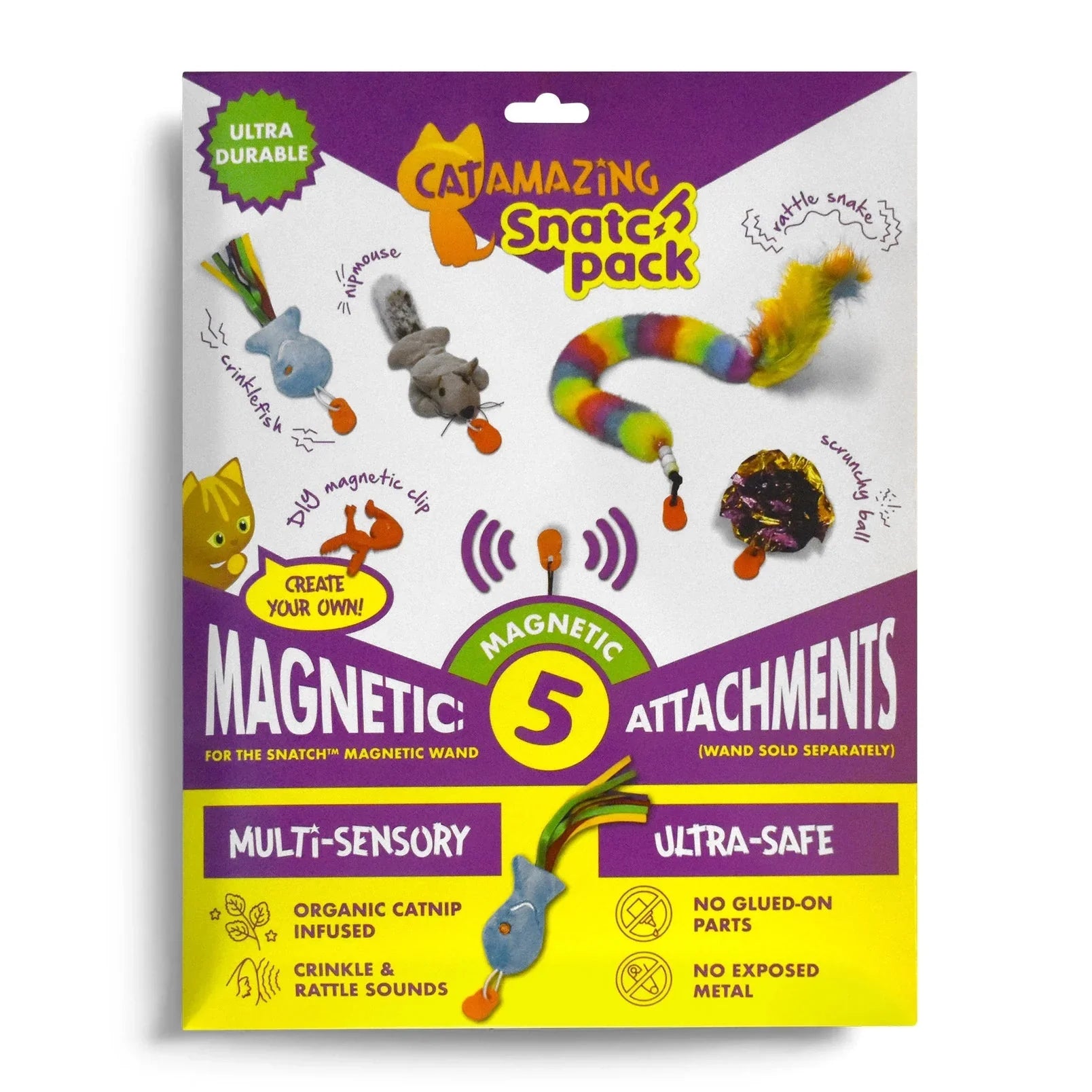 Snatch Pack – 5 Magnetic Attachments For Snatch Wand