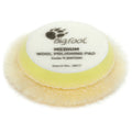 RUPES Medium Wool Polishing Pad, 9.BW70M - 2", Yellow/Tan