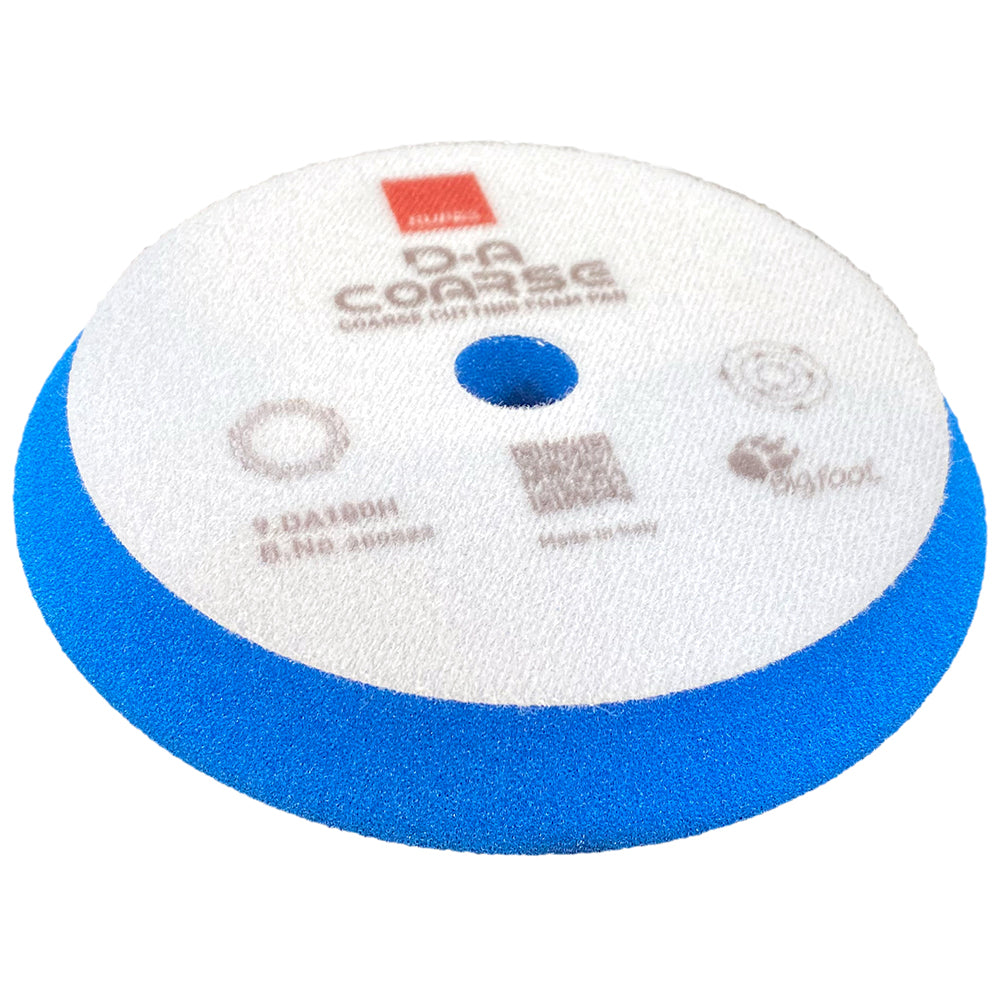 RUPES D-A Coarse Foam Cutting Pad, 9.DA180H - 6", Blue