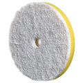 RUPES D-A Fine Microfiber Polishing Pad, 9.MF160M - 6", White/Yellow