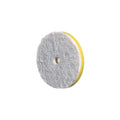 RUPES D-A Fine Microfiber Polishing Pad, 9.MF80M - 3", White/Yellow