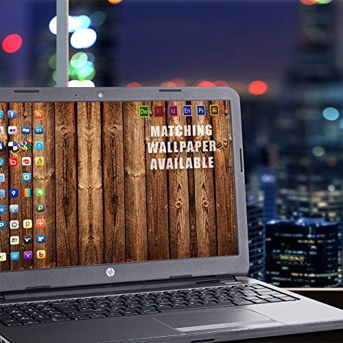 15 15.6 inch Laptop Notebook Skin Vinyl Sticker Cover Decal Fits 13.3" 14" 15.6" 16" HP Lenovo Apple Mac Dell Compaq Asus Acer/Wood Panels Cherry Oak