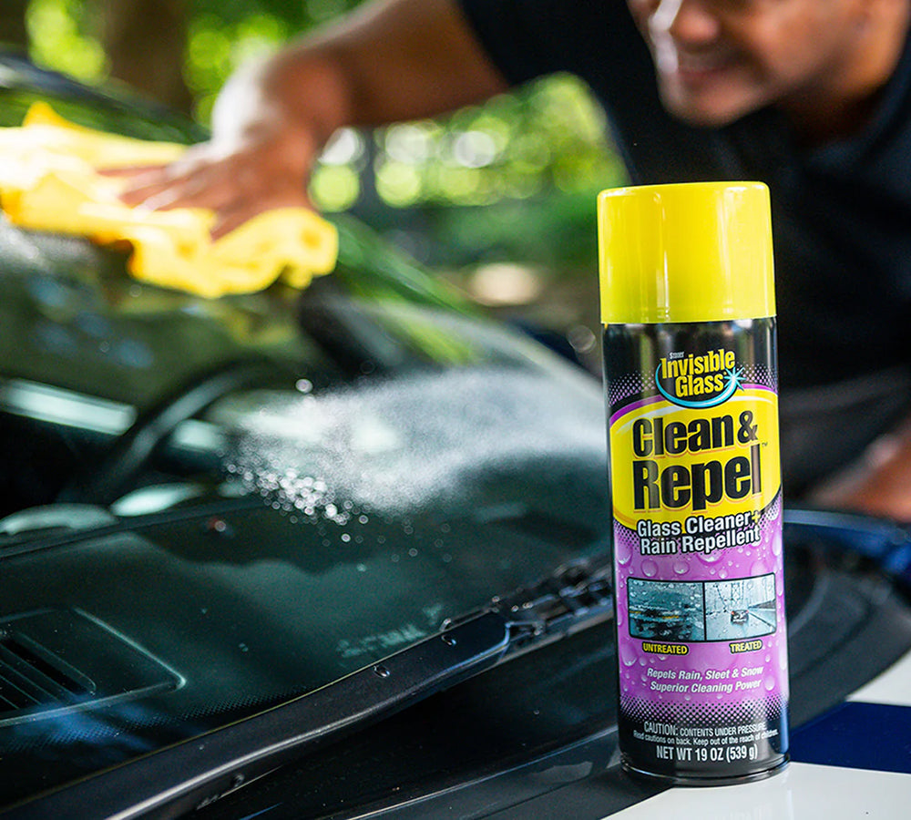 Stoner Invisible Glass Clean & Repel Glass Cleaner + Rain Repellent - 19 oz. aerosol