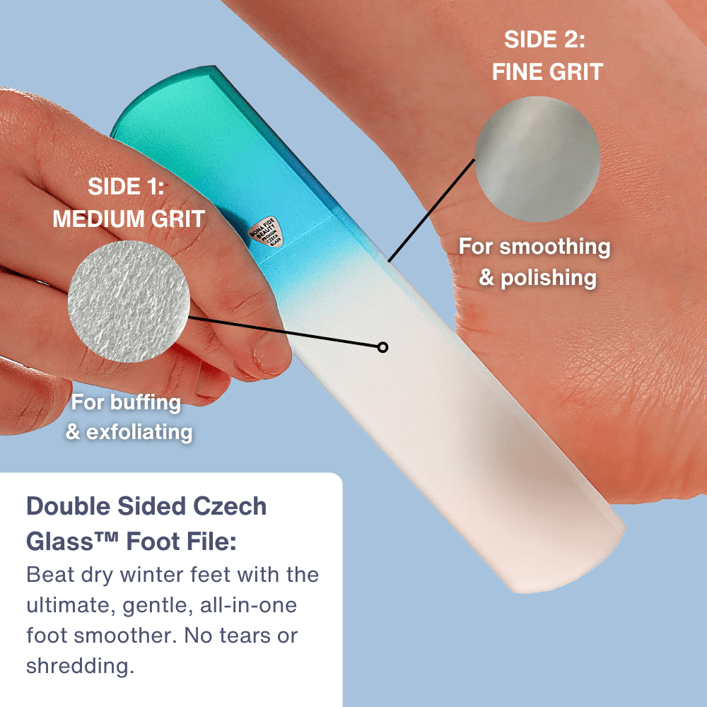 4-Piece Czech Glass Nail Care Starter Kit