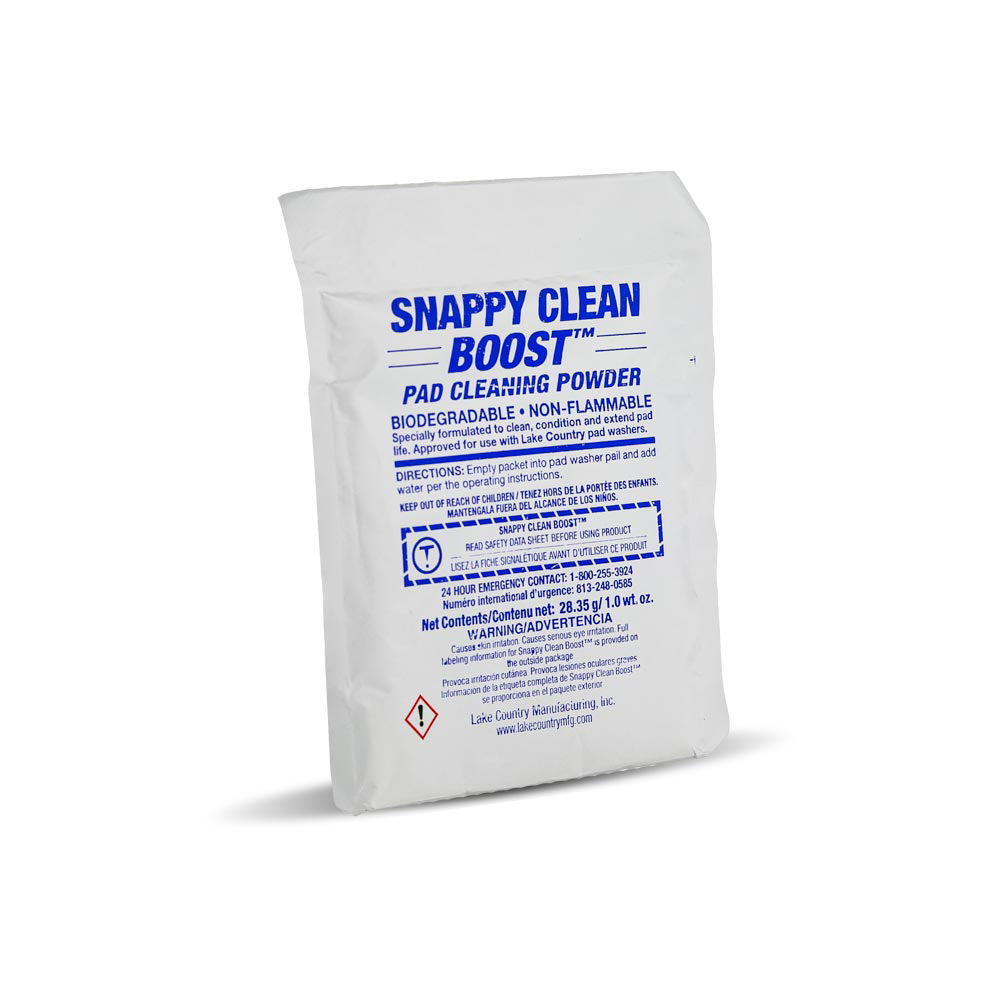 Lake Country Snappy Clean Boost Pad Cleaning Powder (Citrus 1.25 oz. packet)