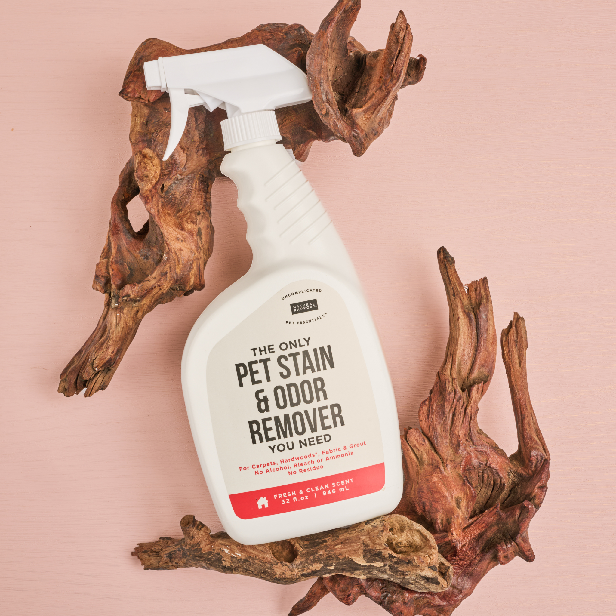 Natural Rapport - The Only Enzymatic Pet Stain & Odor Remover You Need
