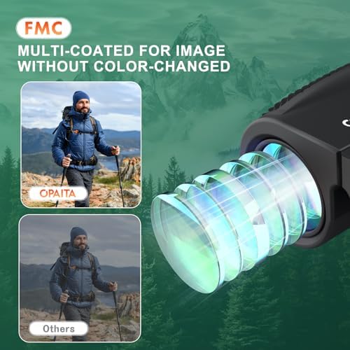 12x25 Birdwatching Binoculars - Compact Portable Binoculars for Travel & Sightseeing with Lightweight & Portable Design for Adults Kids