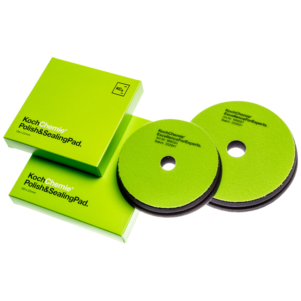 Koch-Chemie Polish & Sealing Foam Pad - 6", Green