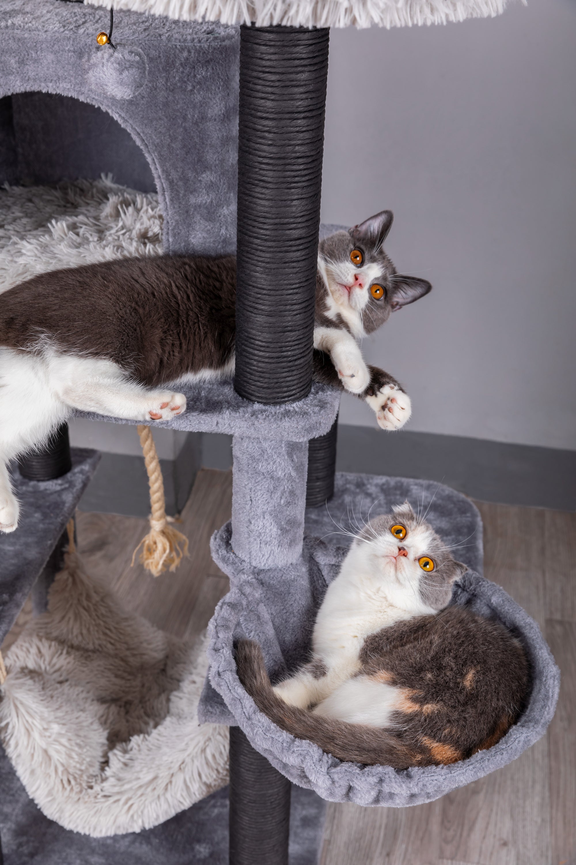 Catry Bradbury 7 Level Gray Cat Tree