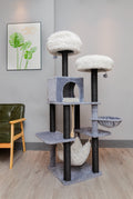 Catry Bradbury 7 Level Gray Cat Tree