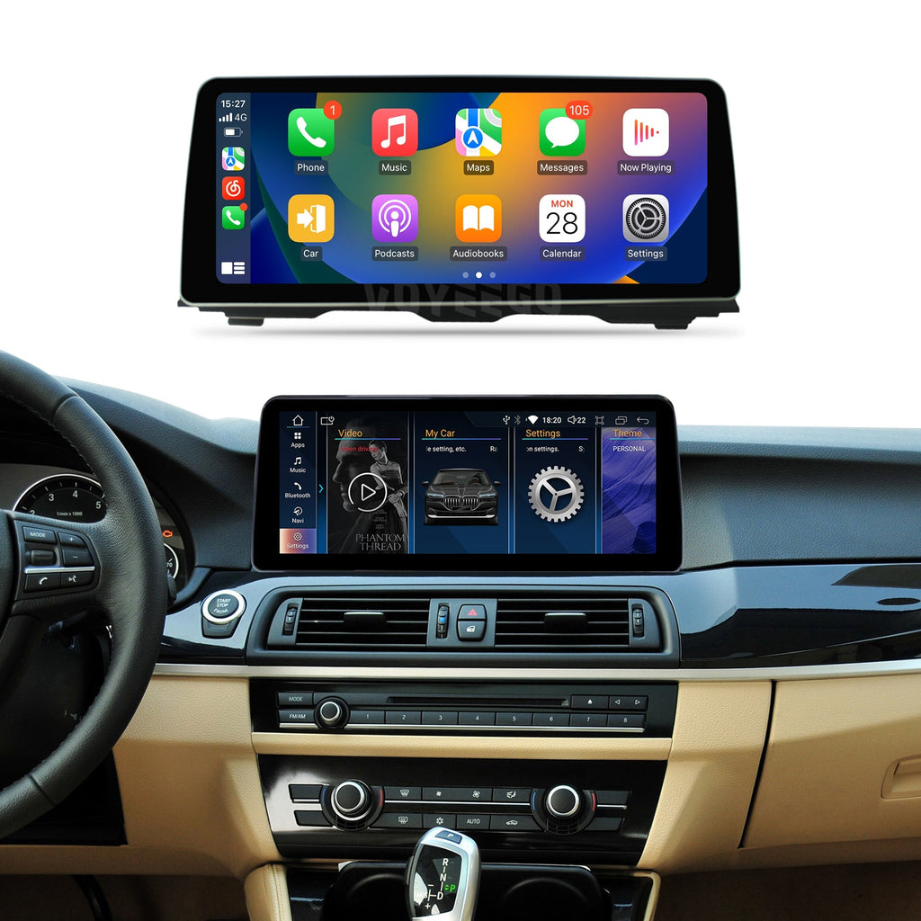 12.3 Inch 5 Series F10 F11 2010-2016 BMW Android Screen | Wireless Carplay | Android Auto 1920*720