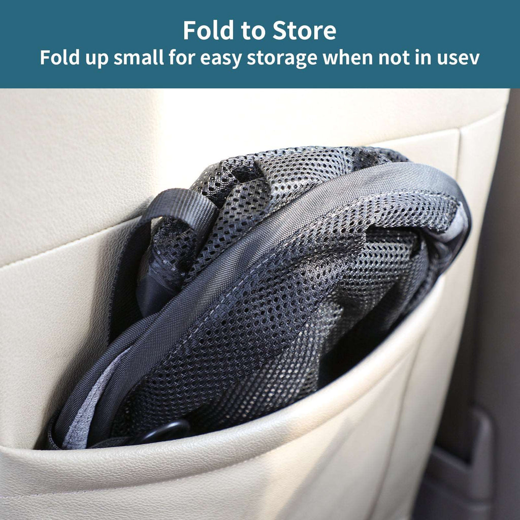 PETSFIT Dog Car Barrier Vehicle Pet Barrier Backseat Mesh