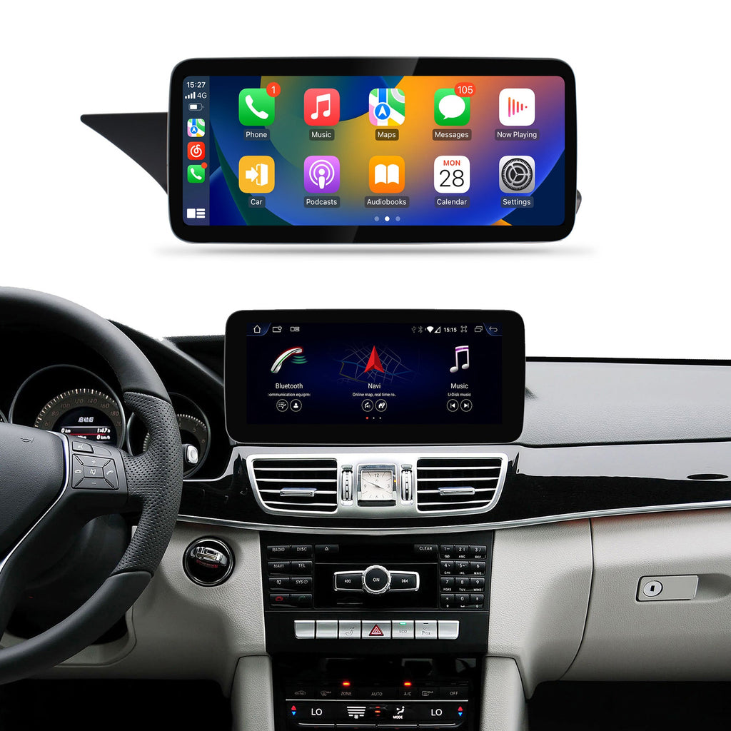 10.25 E Class W212 Sedan Four Doors Mercedes Android Auto Screen | Wireless Carplay
