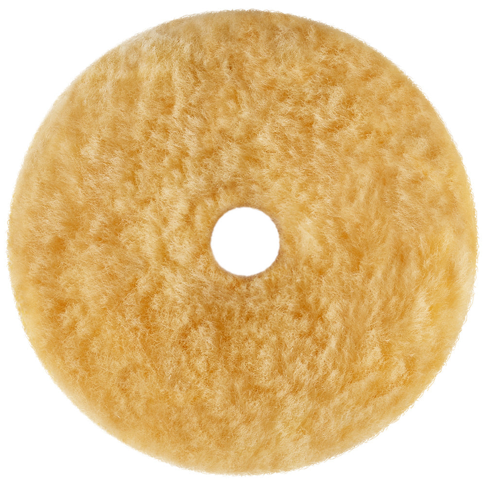 RUPES D-A Medium Wool Polishing Pad, 9.NW80M - 3", Yellow