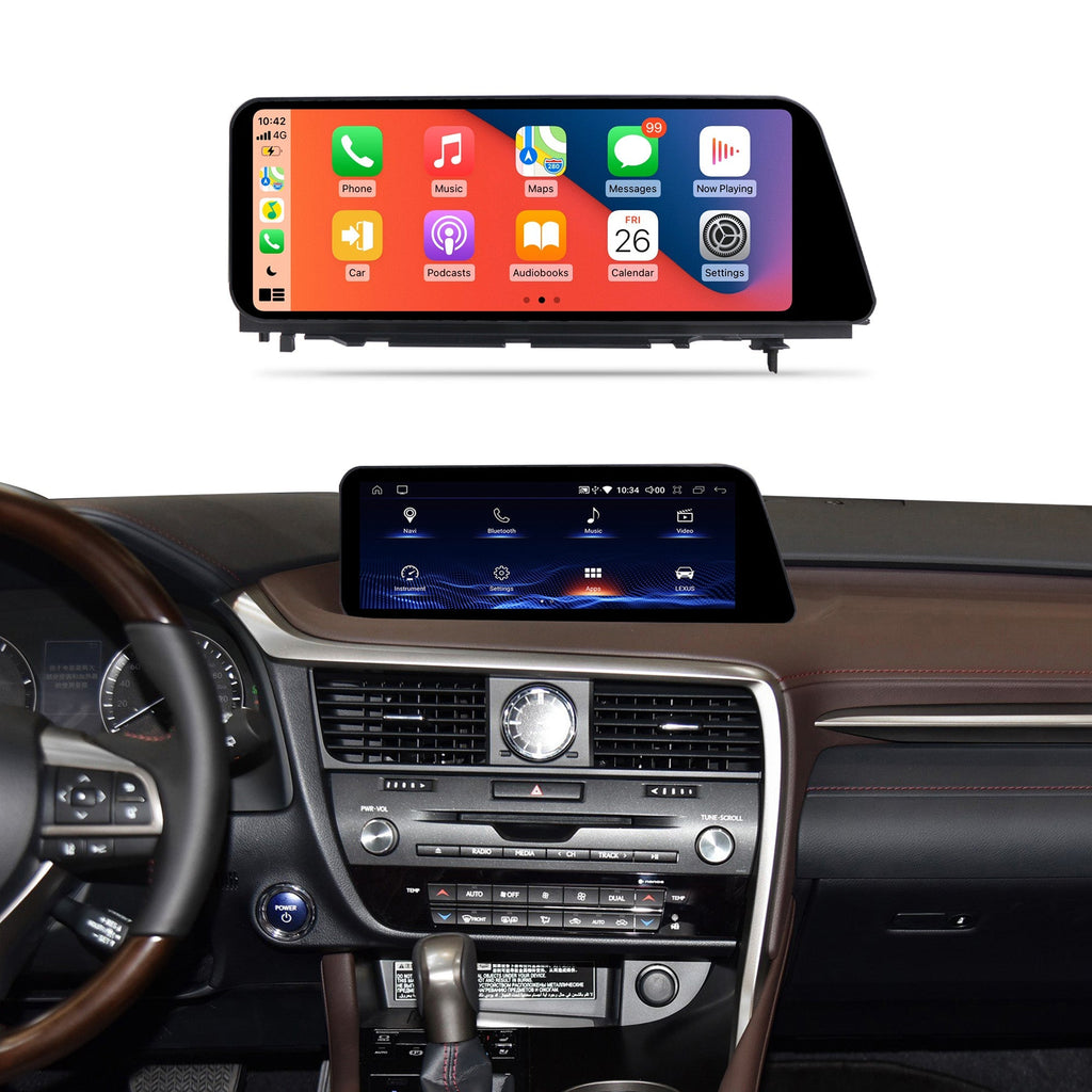 12.3" RX 2016-2019 LHD Lexus Android Screen | Wireless Carplay | 8+64GB