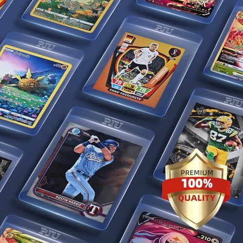 100ct Semi Rigid Card Holders & 100ct Card Sleeves for PSA, SGC, BGS, CSG Graded Card Submissions, Semi Rigid Card Sleeves, Baseball Card Protectors, PSA Graded Card Sleeves for Trading Card