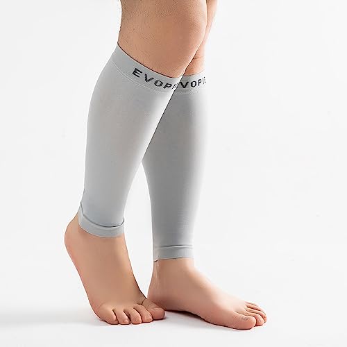 15-20mmHg 22 Pair Men and Women Wide Calf Sleeve Brace Compression Socks for Leg Support, Pain Relief