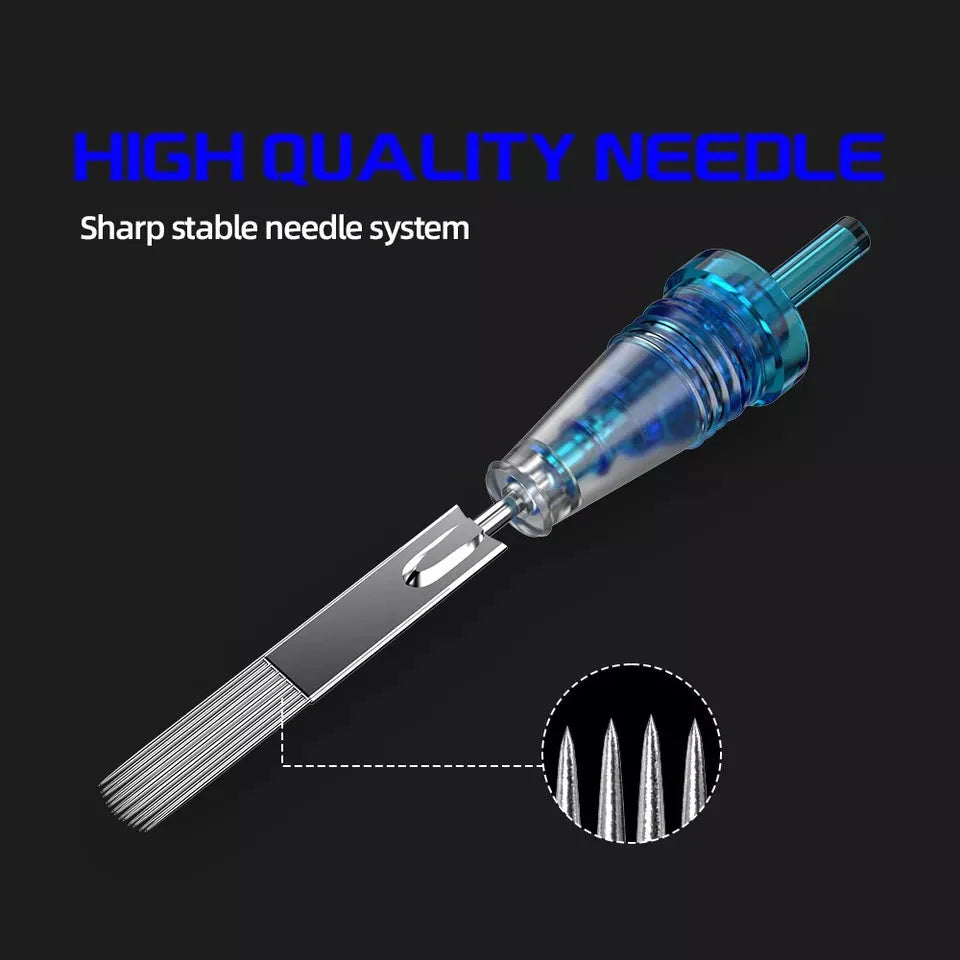 1007RL-0.3mm New models CNC Tattoo Needle Round Liner Shader magunm Cartridge Needles
